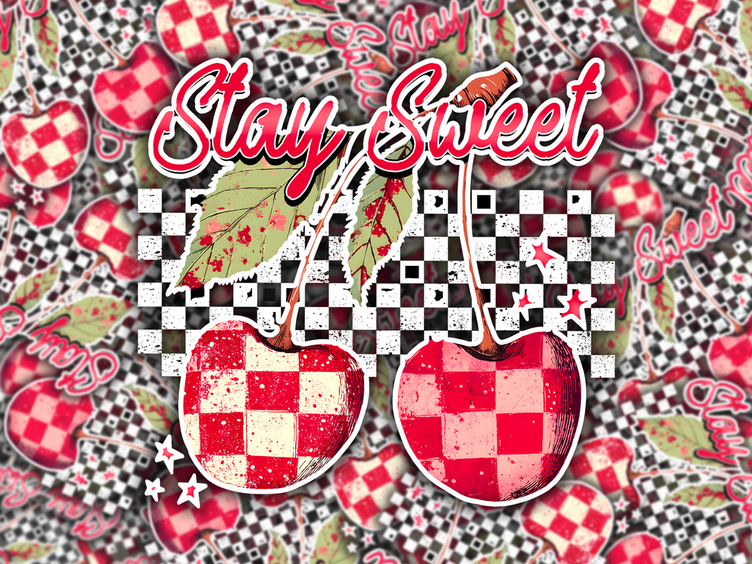 Stay Sweet Valentine Die Cut Stickers