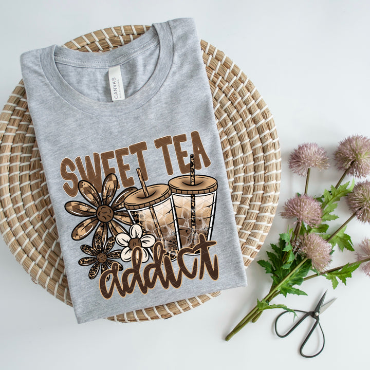 Sweet Tea Addict DTF Print