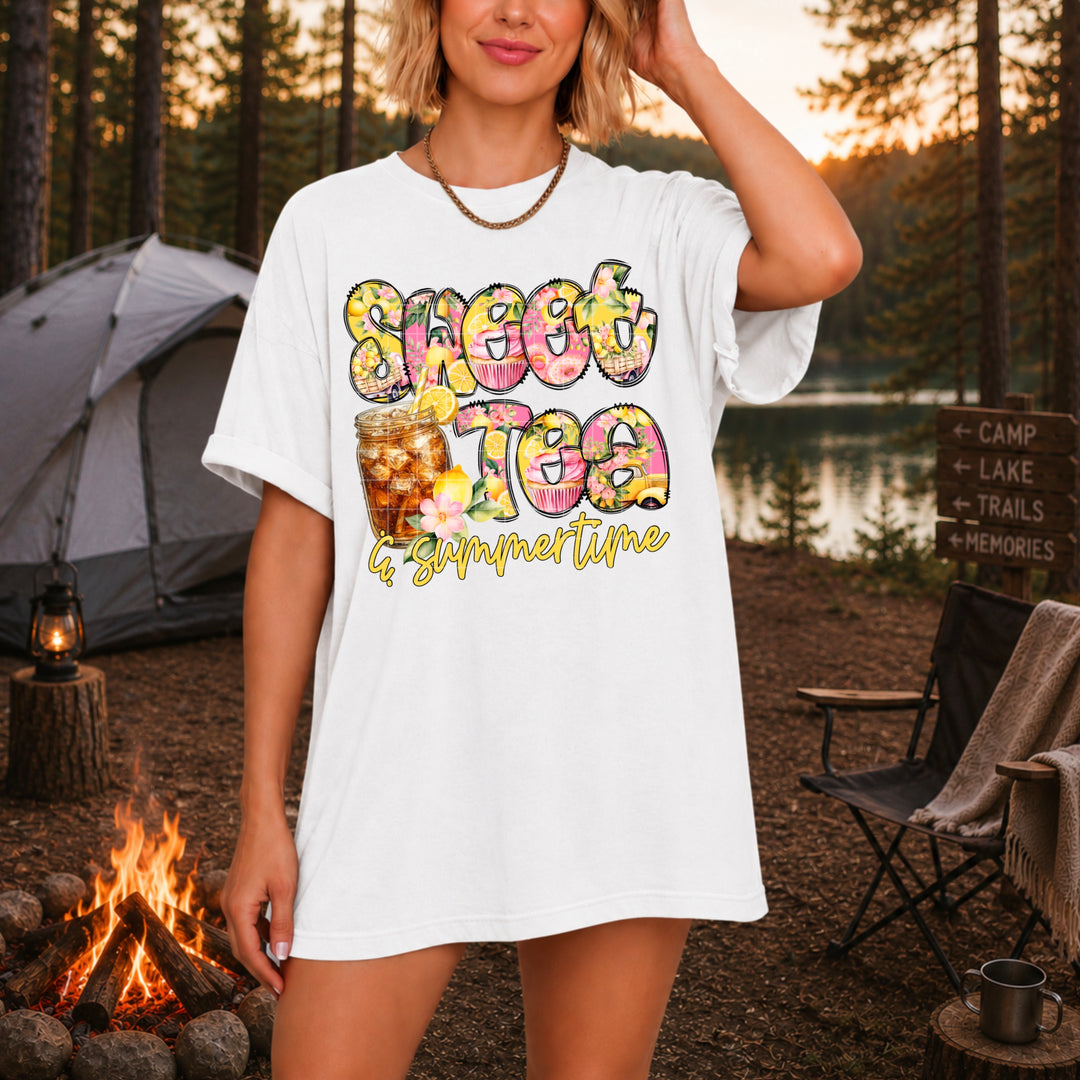 Sweet Tea Summertime DTF Print