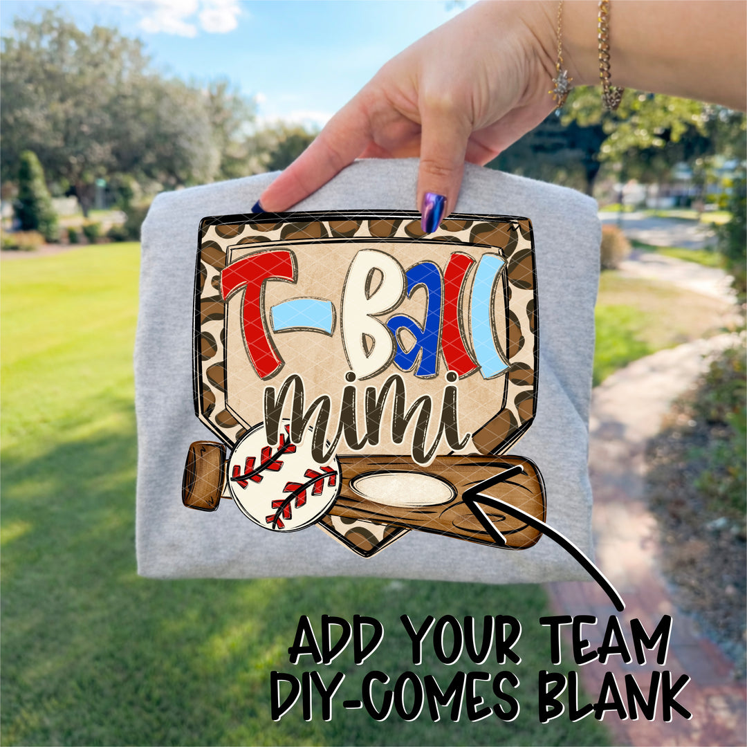 T-Ball Collection DTF Print