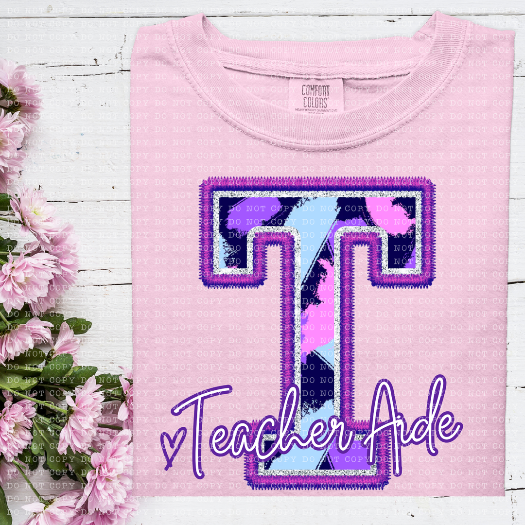 Perfectly Purple Occupations DTF Print