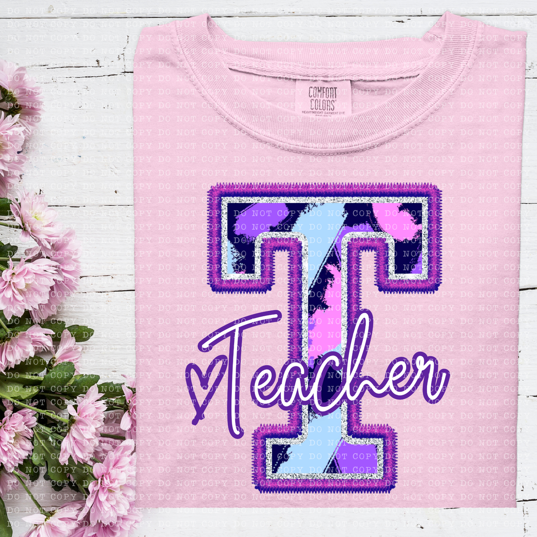 Perfectly Purple Occupations DTF Print
