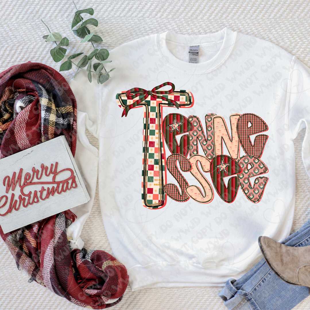 Merry State Alpha DTF Print