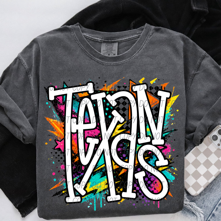 Totally Tubular Mascots DTF Print