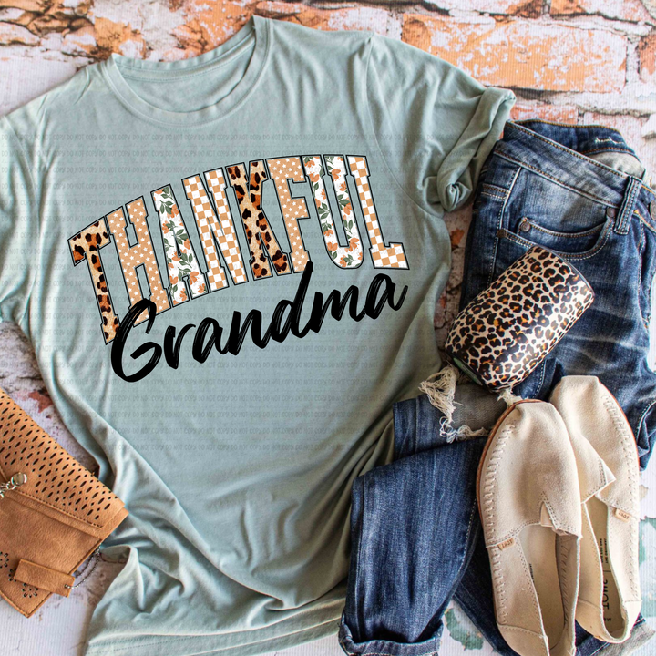 Thankful Titles DTF Print