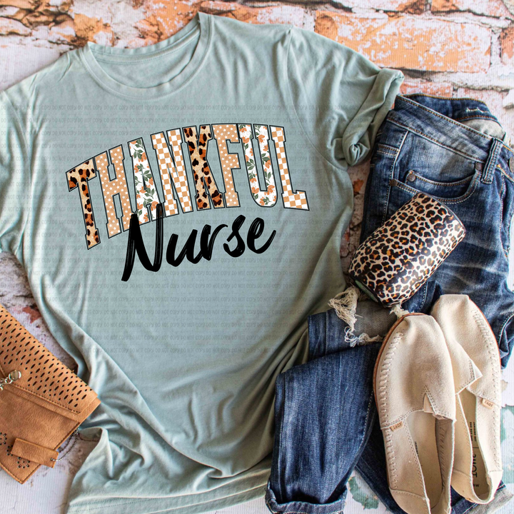 Thankful Titles DTF Print