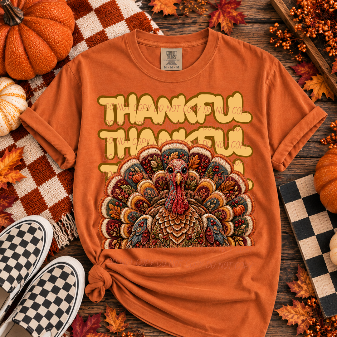 Thankful DTF Print