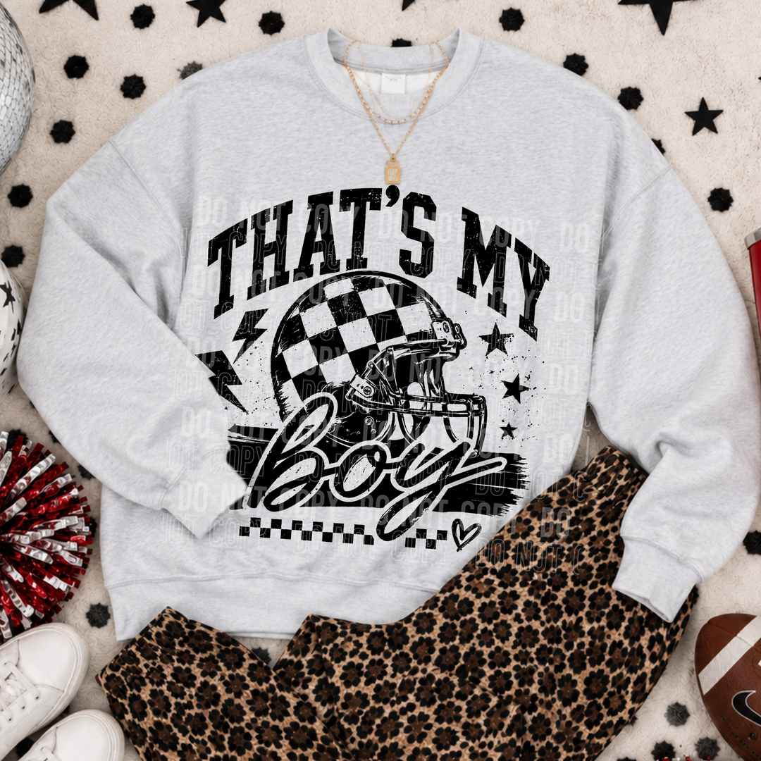 That’s My Boy Football DTF Print