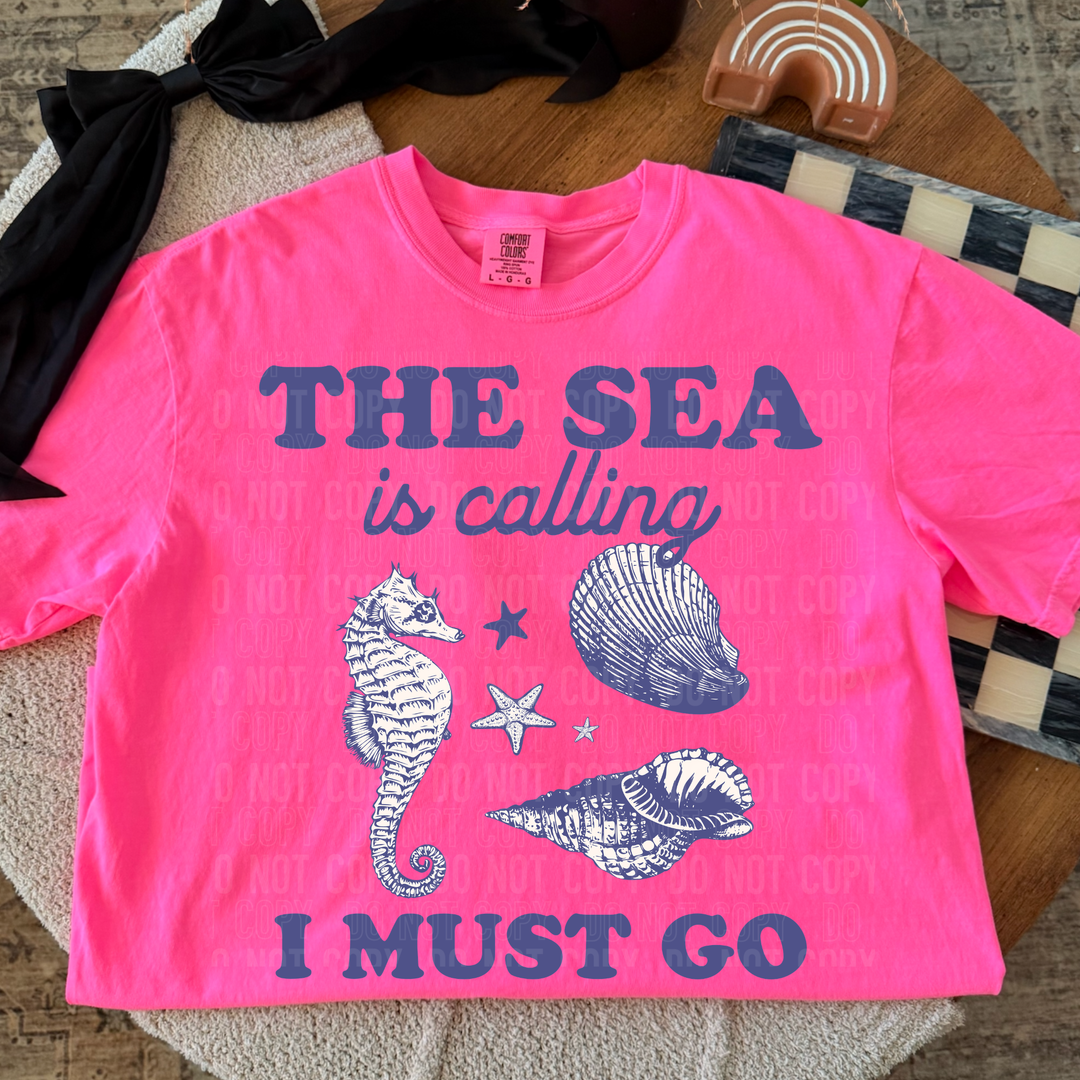 The Sea Is Calling DTF Print