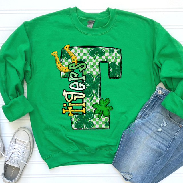 St Patrick's Day Mascots DTF Print