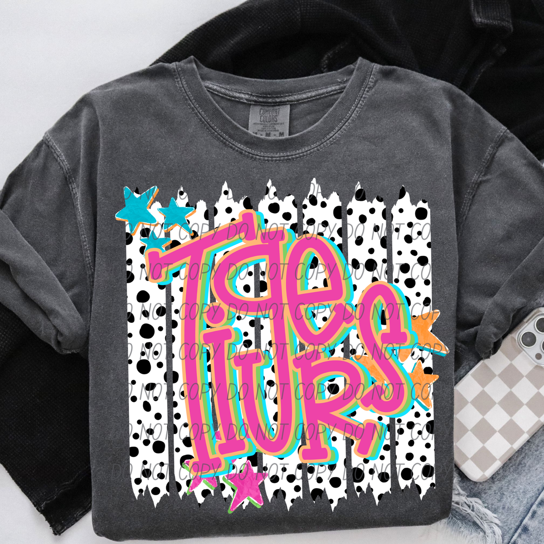 Lotty Dotty Mascots DTF Print