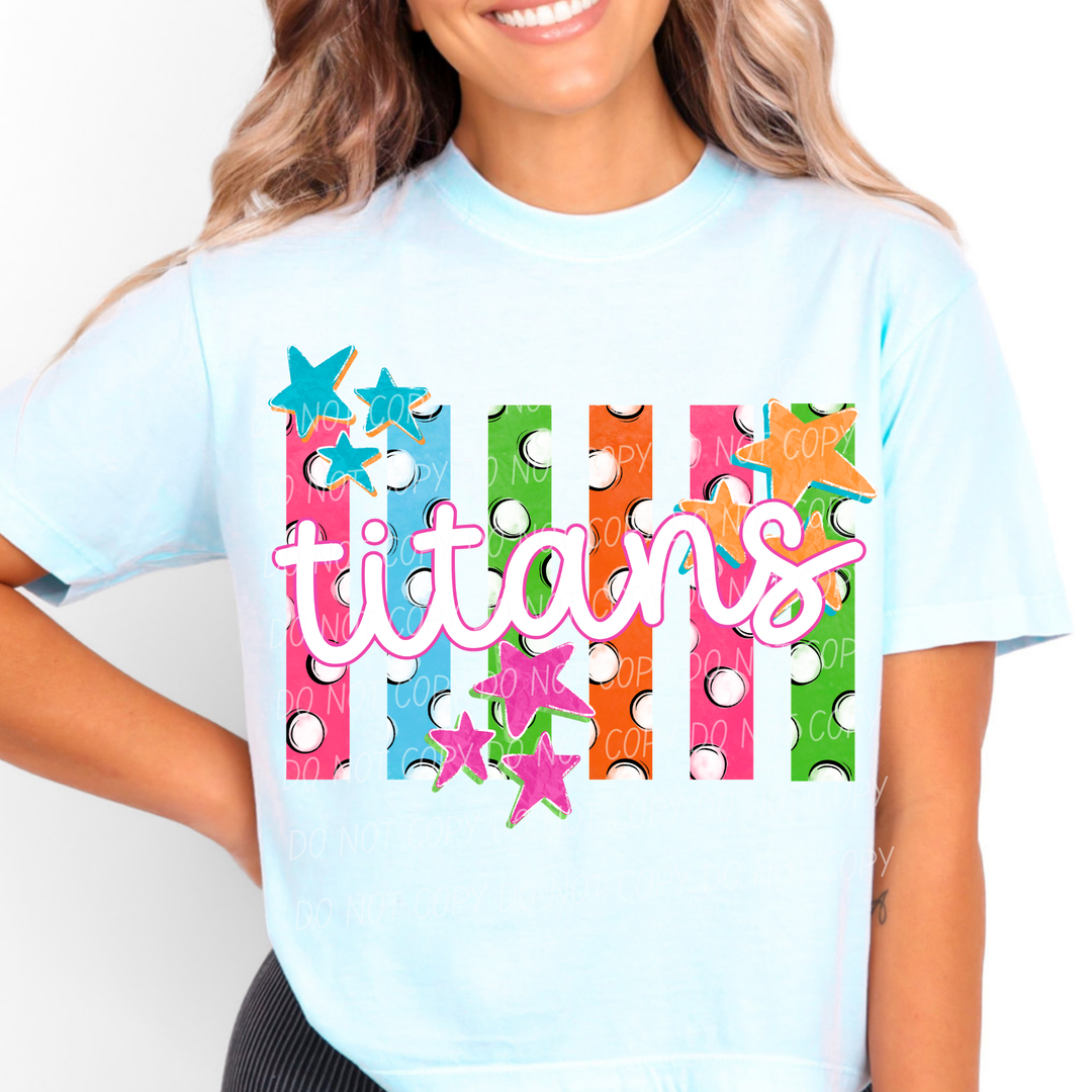 Polka Dot Pride DTF Print