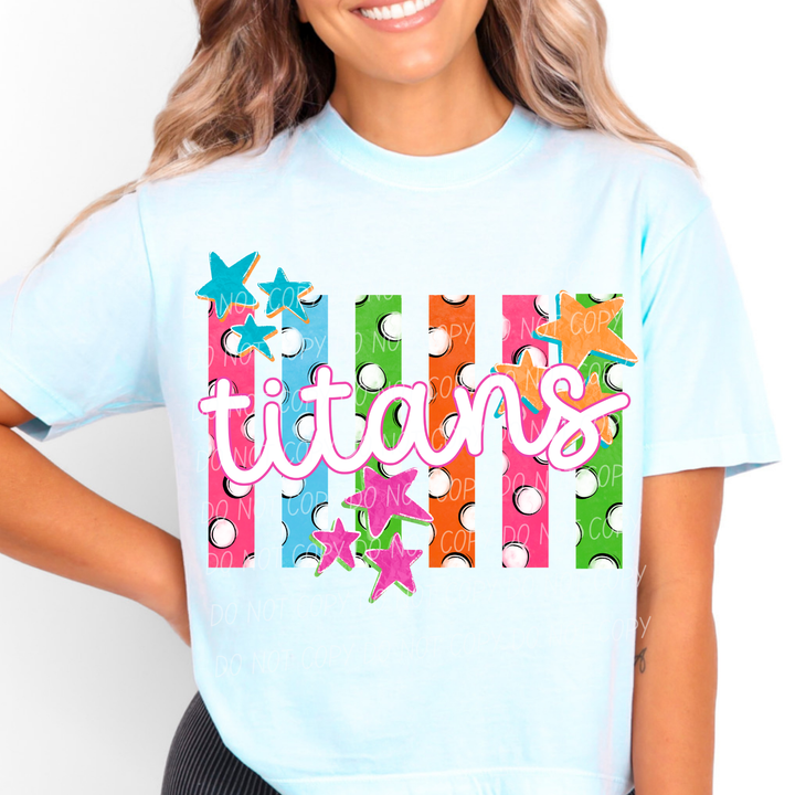 Polka Dot Pride DTF Print