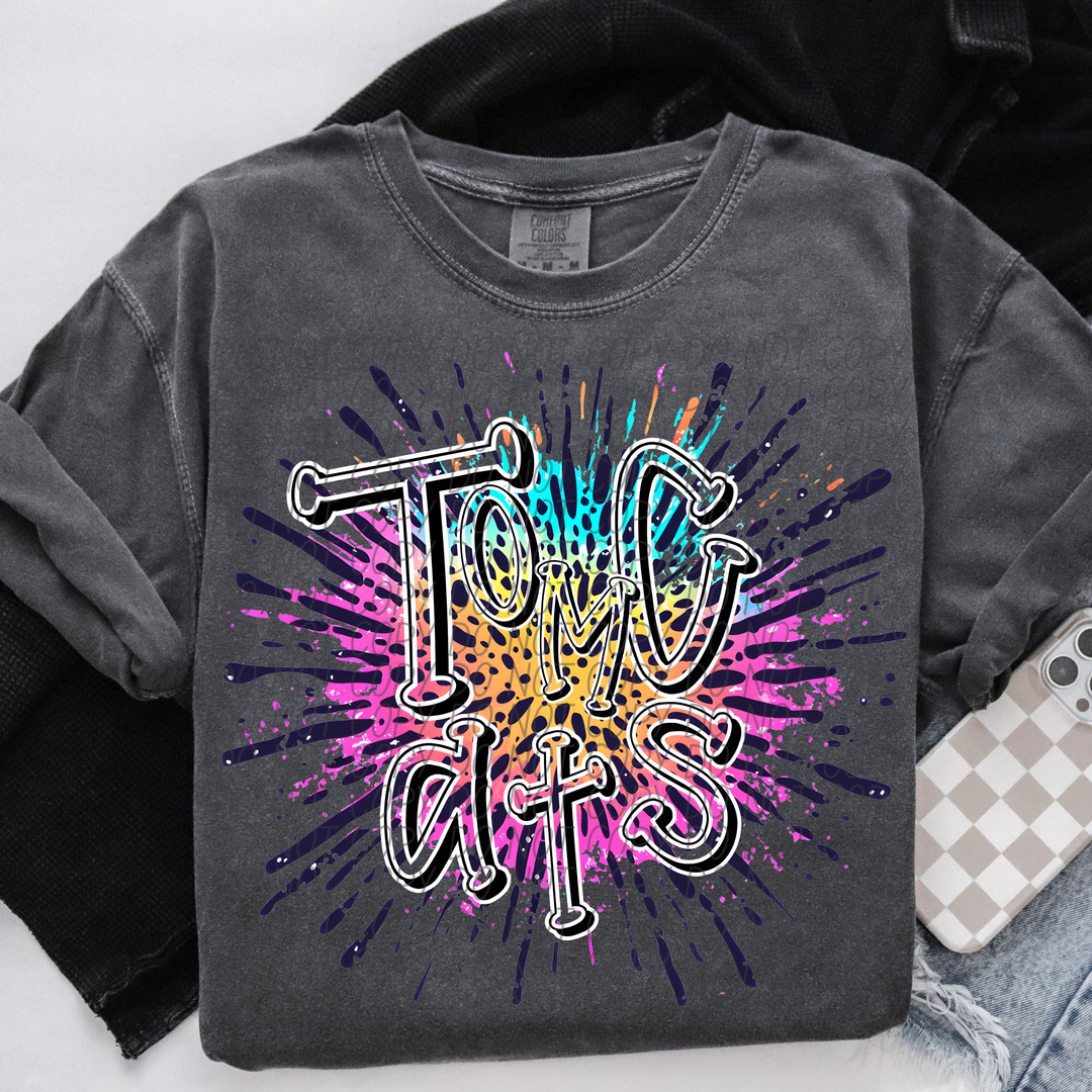 Color Splash Mascots Youth DTF Print