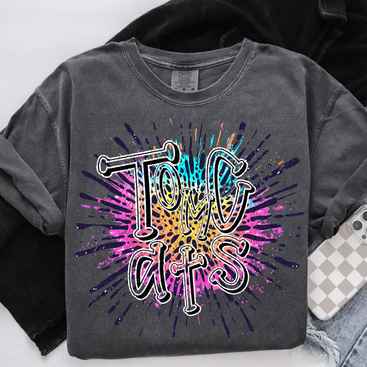 Color Splash Mascots Youth DTF Print