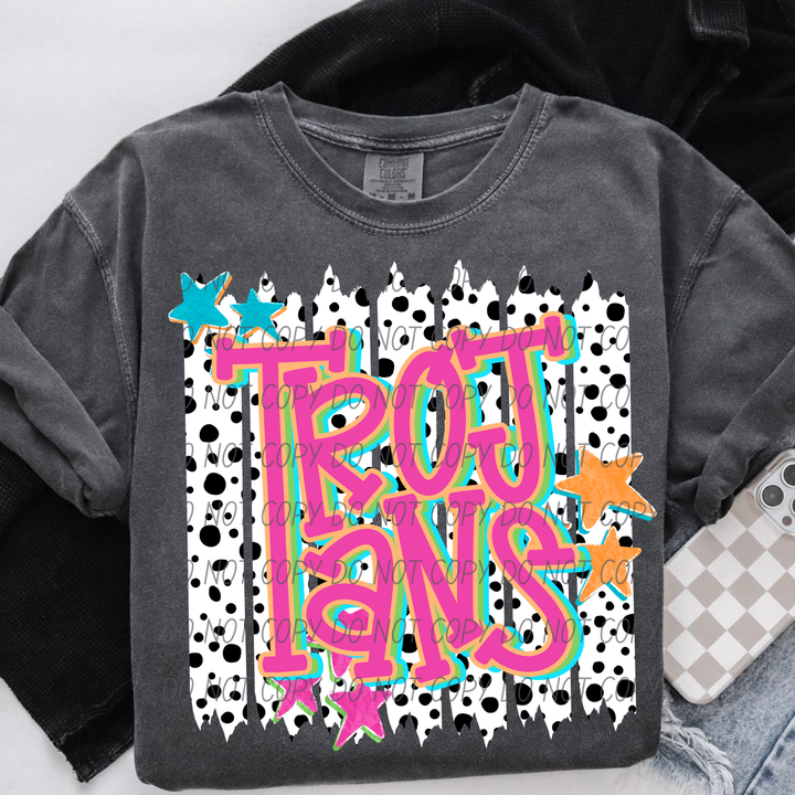 Lotty Dotty Mascots DTF Print