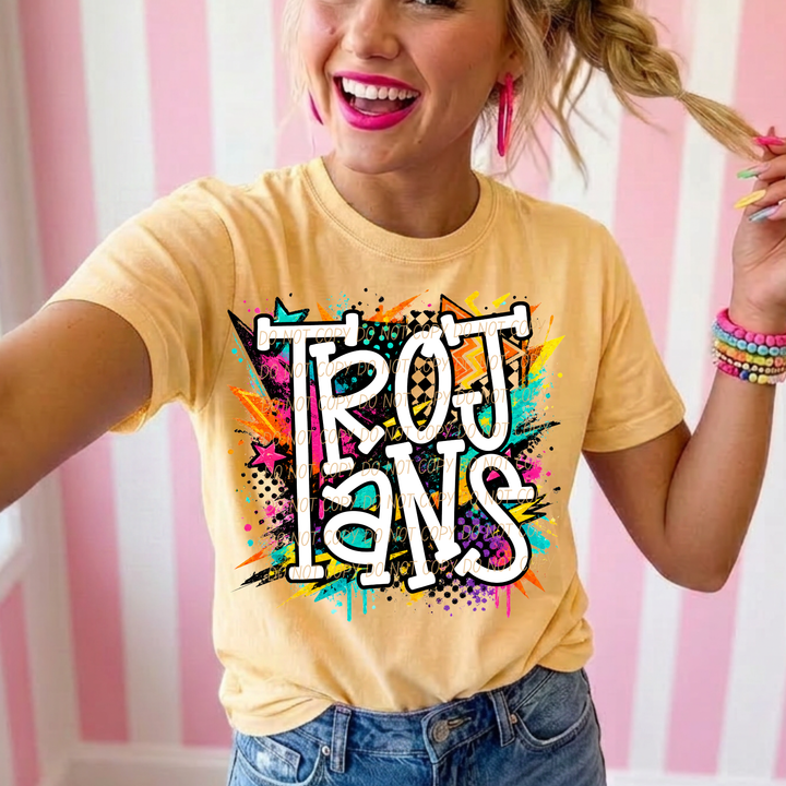 Totally Tubular Mascots DTF Print