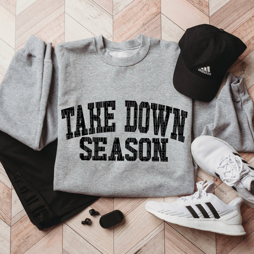 Take Down Season DTF Print