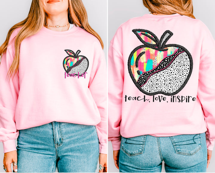 Teach Love Inspire POCKET DTF Print