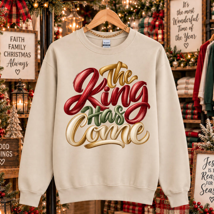 The King Has Come DTF Print