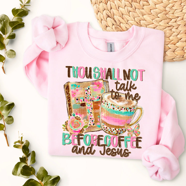 Thou Shall Not Talk DTF Print