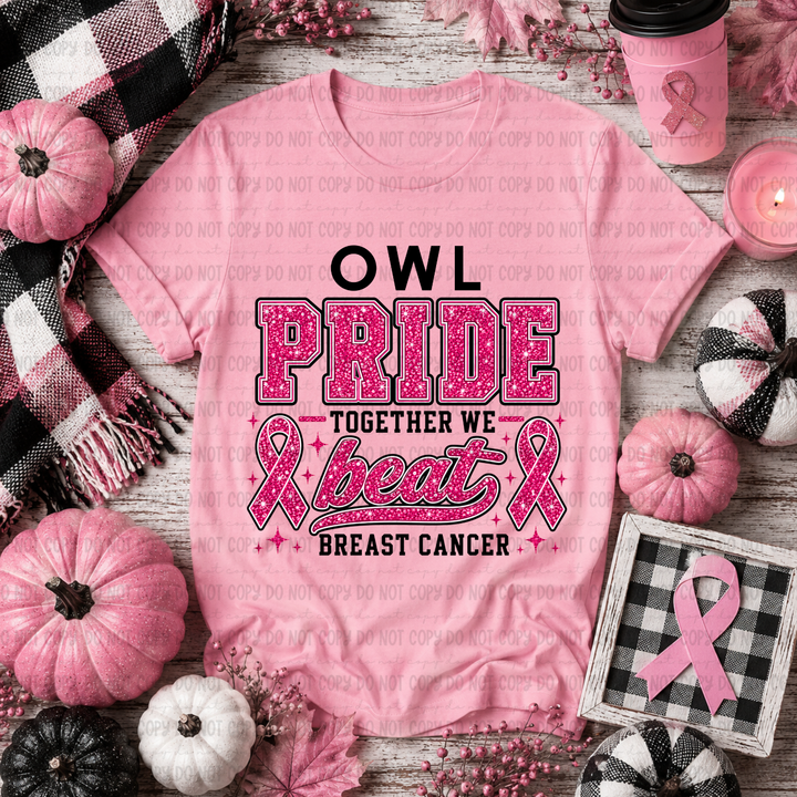 Together We Beat Cancer Mascots DTF Print
