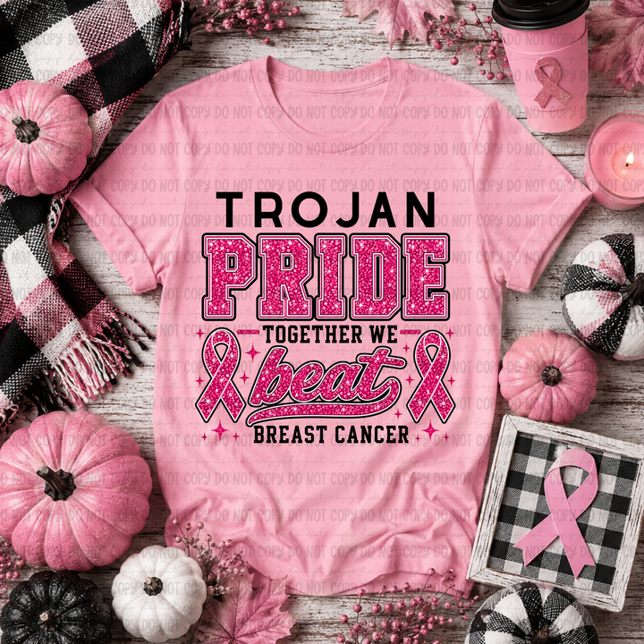 Together We Beat Cancer Mascots DTF Print