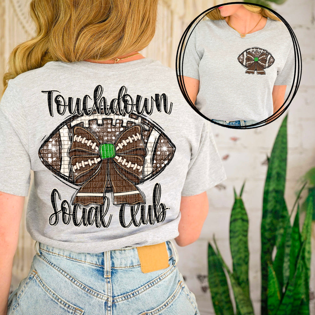 Touchdown Social Club BACK DTF Print