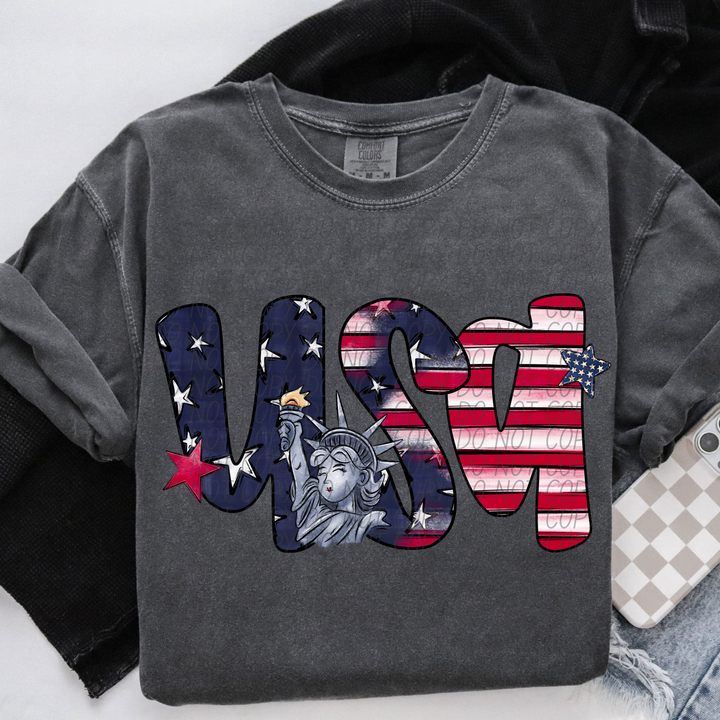USA Liberty DTF Print