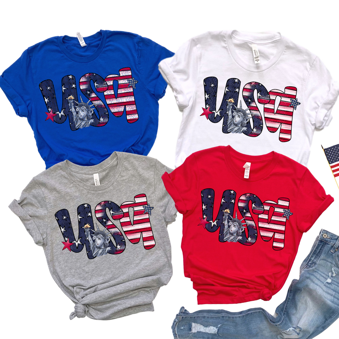 USA Liberty DTF Print
