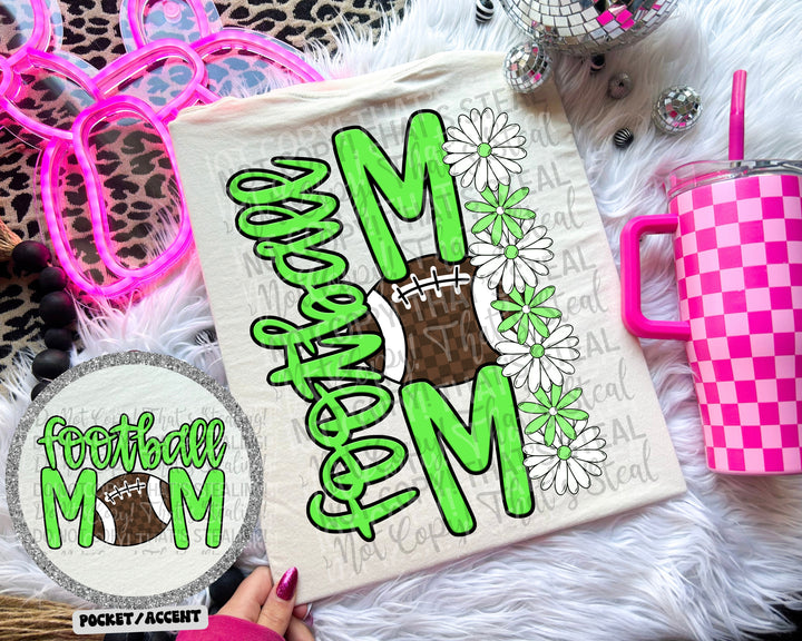 Football Mom DTF Print