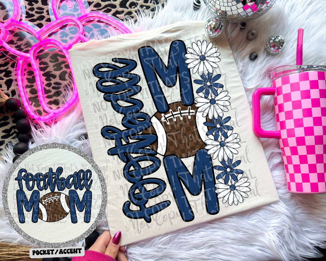 Football Mom DTF Print