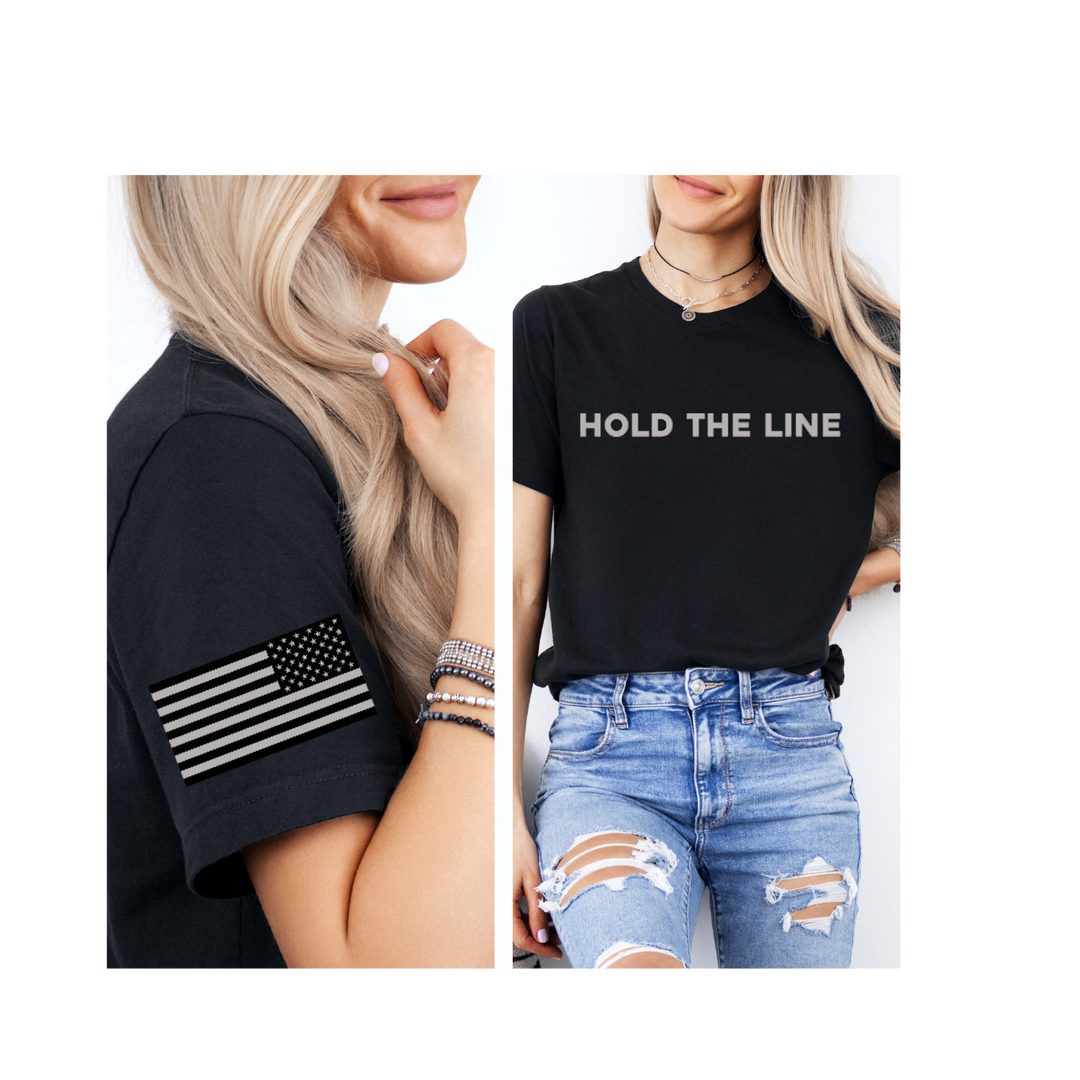 Hold The Line Printed Tee