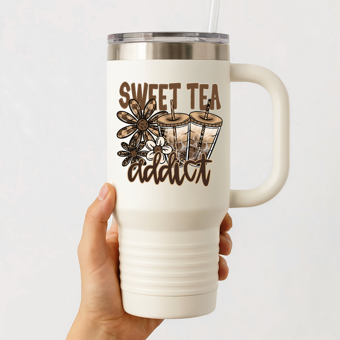 Sweet tea addict Sticker Sheet