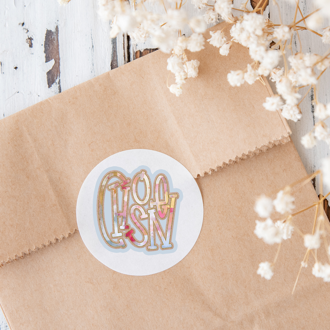 Chosen Die Cut Stickers
