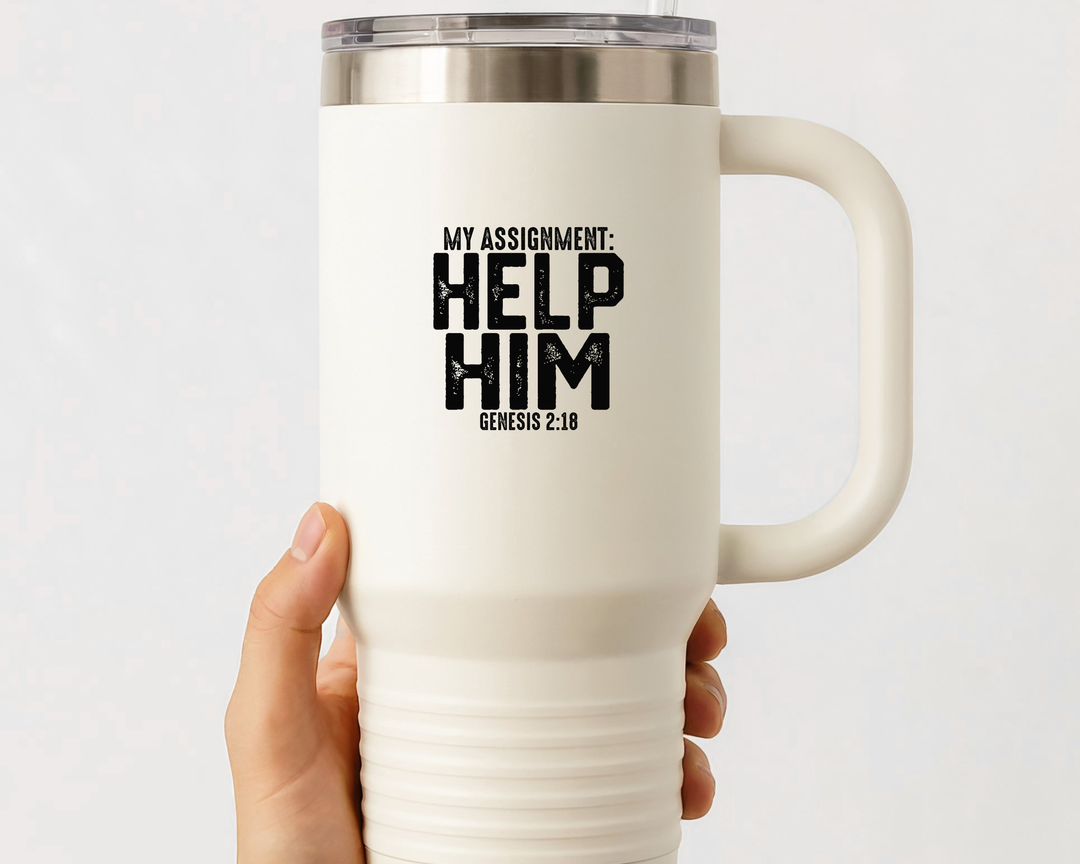 Help Him Die Cut Stickers