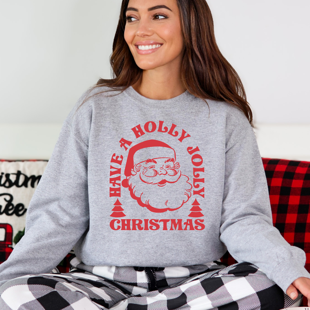 Holly Jolly Christmas DTF Print