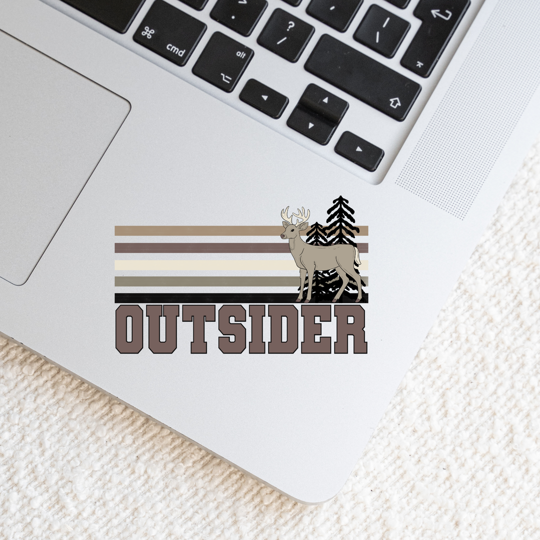 Outsider Die Cut Stickers