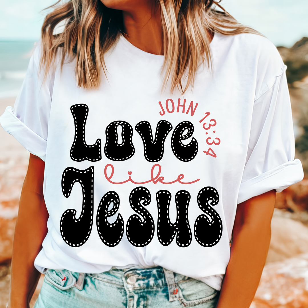 Love Like Jesus Gildan Printed Tee