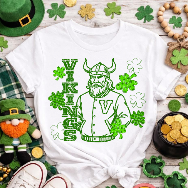 Letterman Clover Mascots DTF Prints