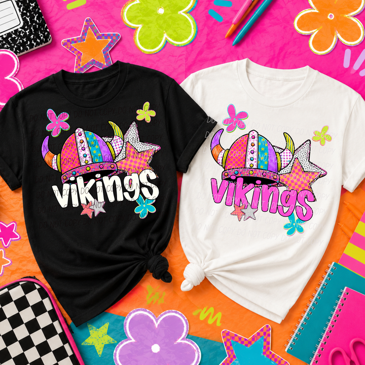 Pattern Pop Mascots DTF Print