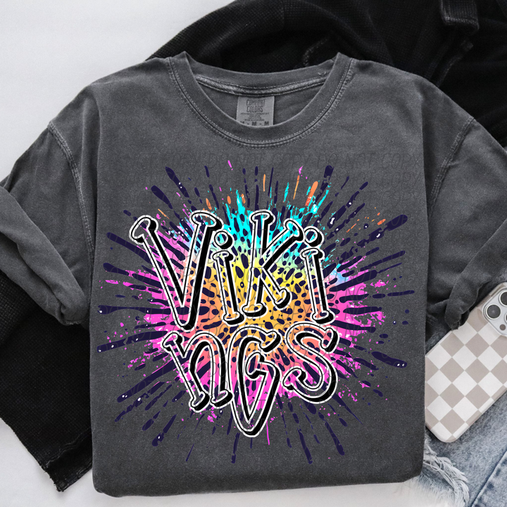 Color Splash Mascots Youth DTF Print