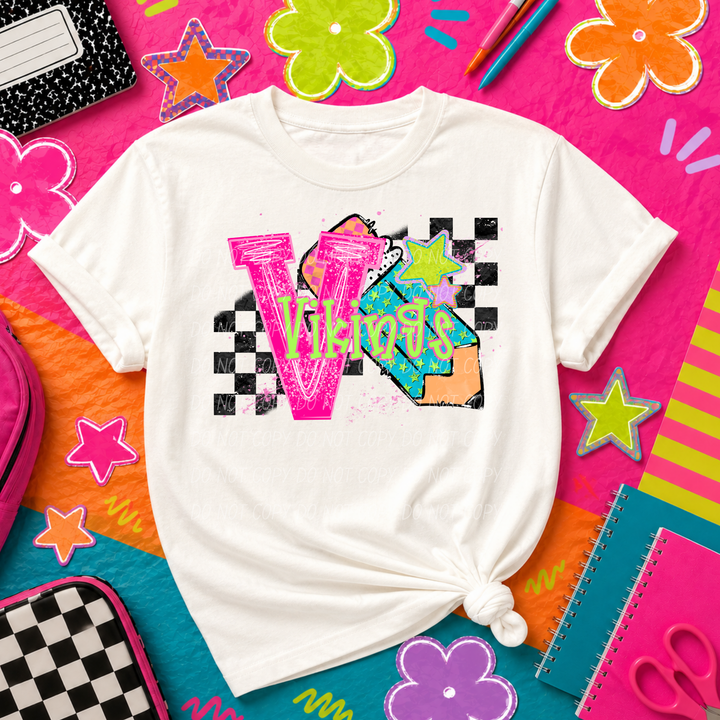 A Is For Mascots DTF Print