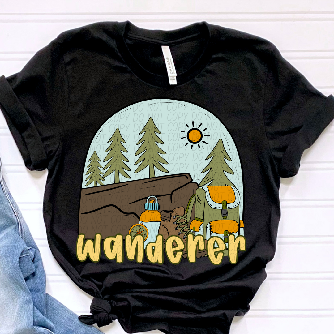 Wanderer Woods DTF Print