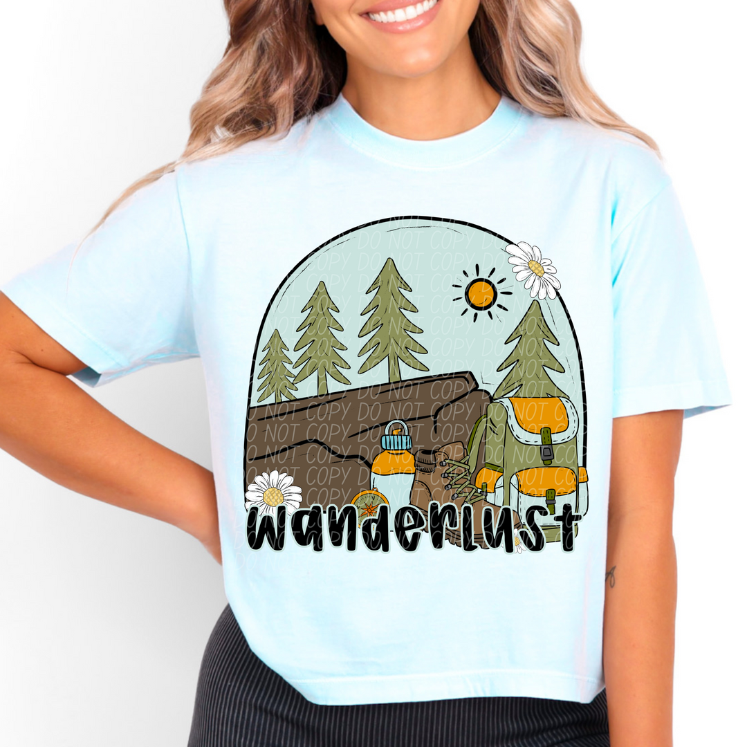 Wanderlust DTF Print