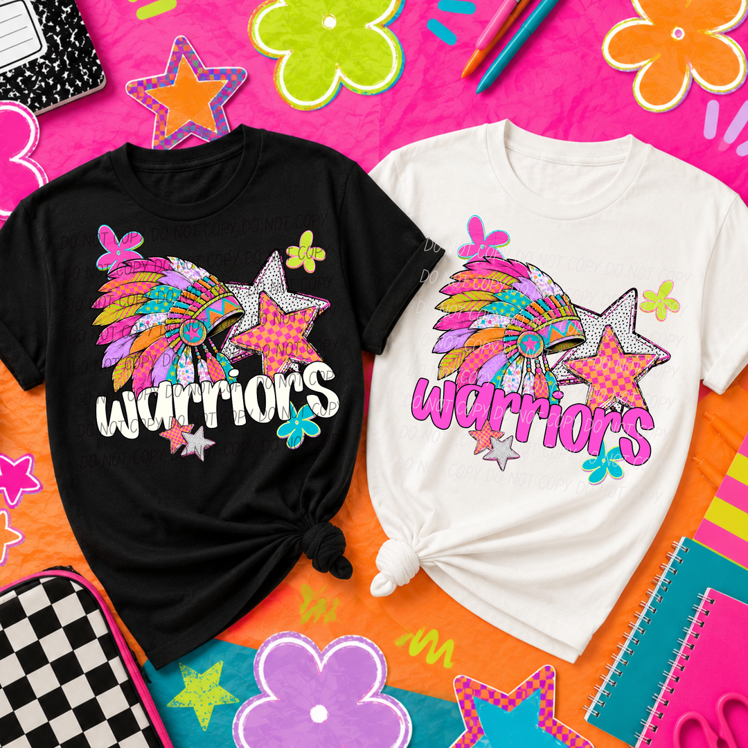 Pattern Pop Mascots DTF Print