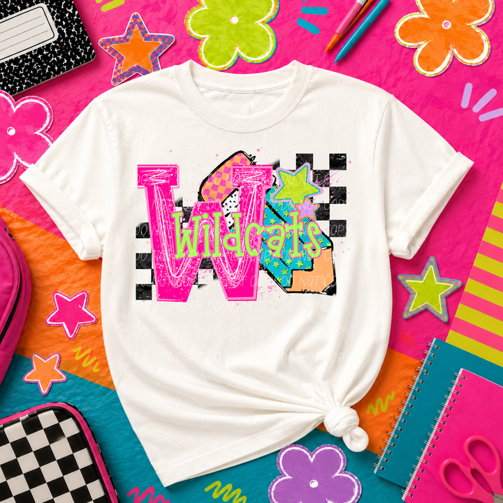 A Is For Mascots DTF Print