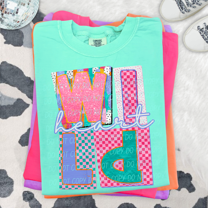Wild Heart DTF Print