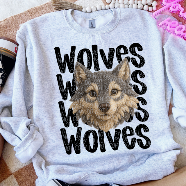 Yarn Mascots DTF Print