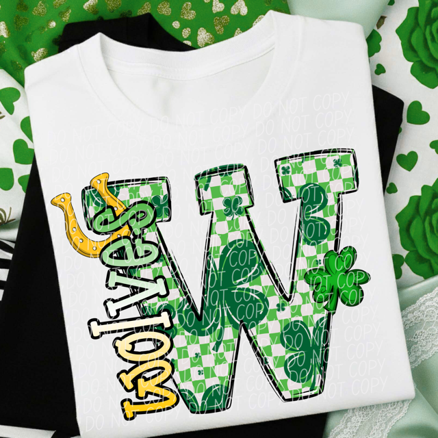 St Patrick's Day Mascots DTF Print